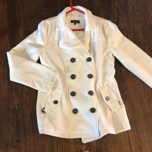 White Rue 21 pea coat
